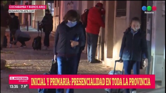 Por fin: volvieron las clases en el nivel primario