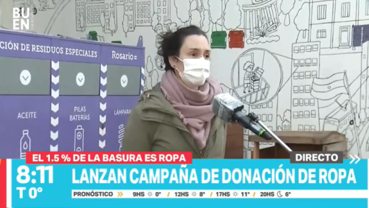 Campaña de recolección de ropa: “Si no lo usas, donalo”