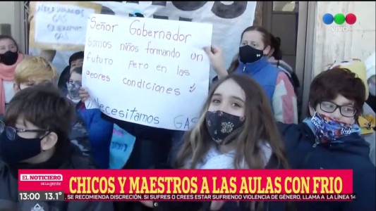 Desidia: denuncian que la Escuela 9 de Julio está sin de gas desde hace 4 años