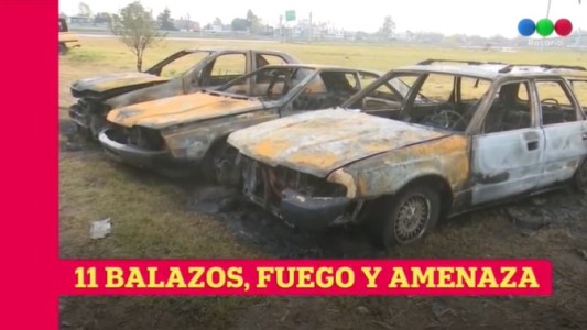 Feroz balacera a taller mecánico ubicado en Moreno y Circunvalación