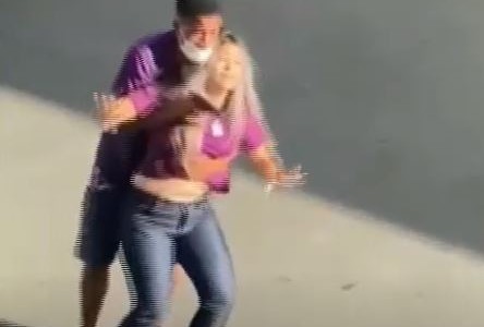 Video: Policías mataron a ladrón que tomó como rehén a una mujer en Brasil