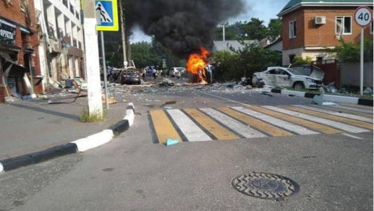 Explotó un hotel en Rusia: un muerto y varios heridos