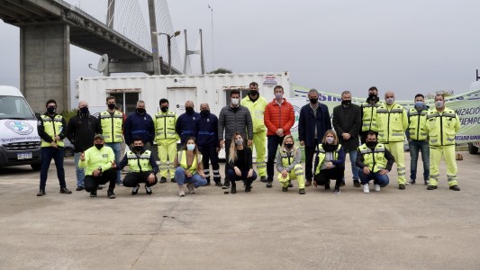 Corredores Viales inauguró una base de seguridad vial en el inicio de Circunvalación