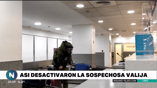 Un día agitado en el Aeropuerto de Rosario