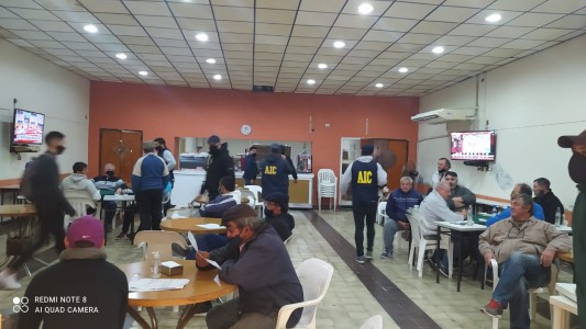 Desbarataron una banda de juego clandestino en Ceres