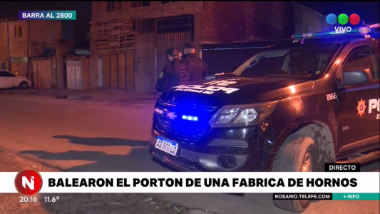 Al menos 10 disparos contra un portón en Barra al 2800