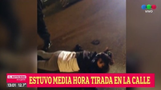 Chocó a una mujer y se dio a la fuga