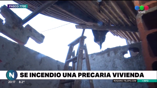 Otra familia perdió todo tras el incendio de su casa