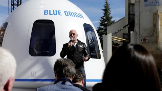 EN VIVO: Jeff Bezos está a punto de despegar al espacio a bordo de la New Shepard