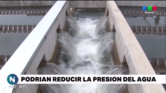 Desde Aguas Santafesinas advirtieron que puede registrarse una baja en la presión