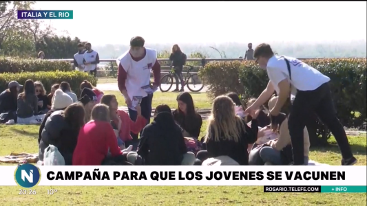 La UNR lanzó una campaña para que los jóvenes se vacunen