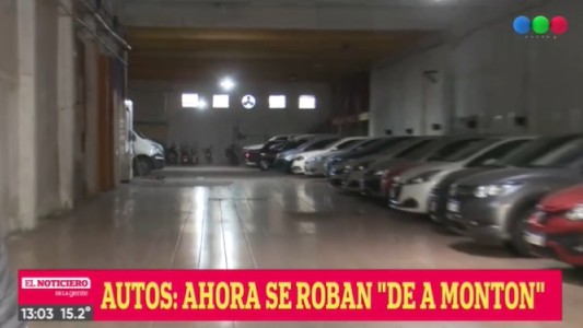 Asaltan una cochera y se roban tres autos