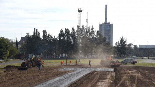 El municipio construye un helipuerto de emergencias frente al Hospital de Niños Zona Norte