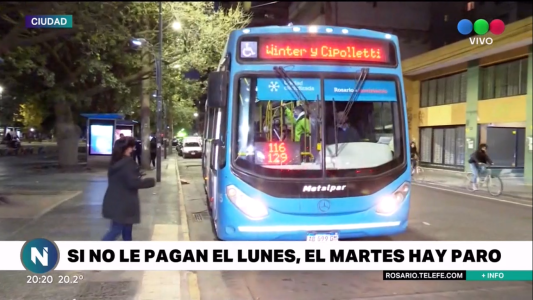 Choferes de colectivos postergaron el paro