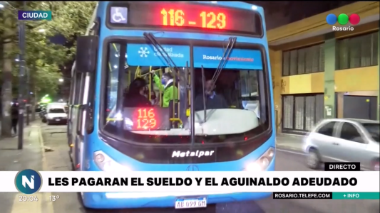 Los choferes cobran mañana y no habrá paro de colectivos