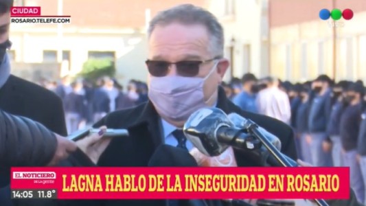 Lagna habló sobre la inseguridad de Rosario