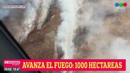 Los incendios en las islas no se detienen: intenso trabajo para contener las llamas