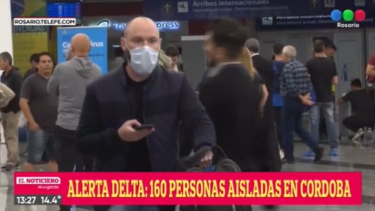 Ingreso de viajero con variante Delta: 17 casos positivos y 160 aislados en Córdoba