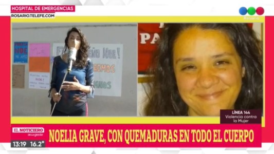 Noelia continúa peleando por su vida y su familia pide justicia