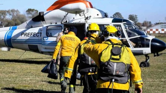 Rosario participa en la mesa de análisis y monitoreo de los incendios en las islas