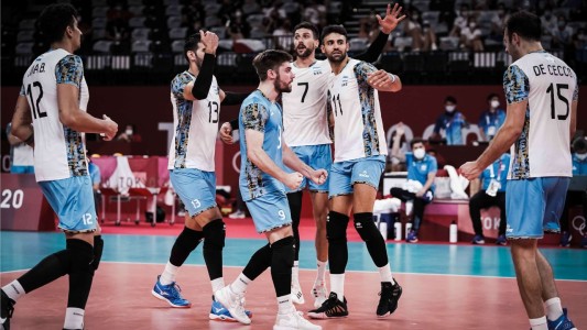 Juegos Olímpicos: histórica victoria argentina en voley para clasificar a semis
