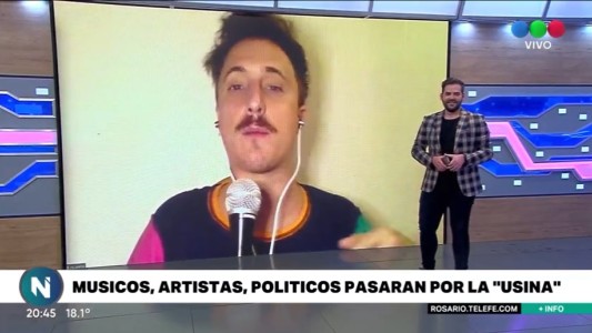 La Usina, el ciclo de entrevistas que llega este domingo a Telefe Rosario