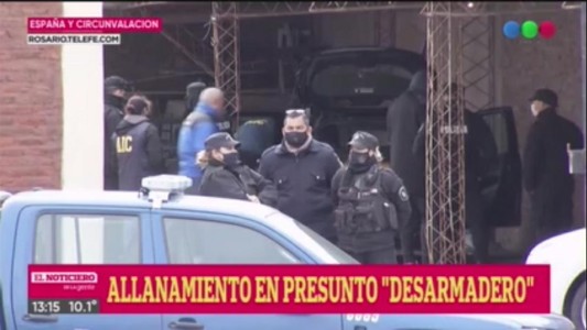 Allanaron a presuntos desarmadores que robaban autos a punta de pistola