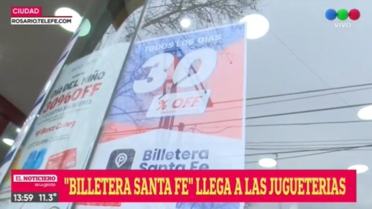 Con Billetera Santa Fe los juguetes para el día de las infancias llegan con reintegro del 30%