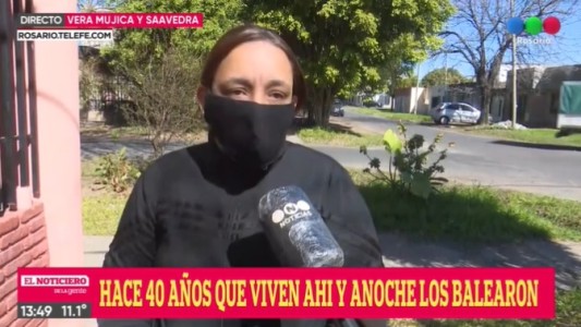 Feroz balacera a una casa de familia en el barrio San Francisquito