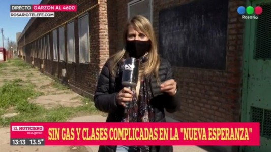Por falta de gas, no podían abrir el comedor