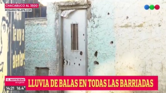 Balearon una vivienda en Chacabuco al 3500