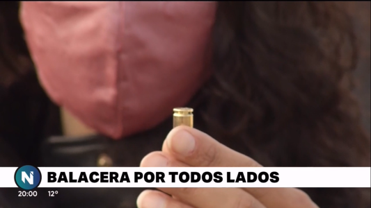 Balacera en Bv. Seguí casi Necochea