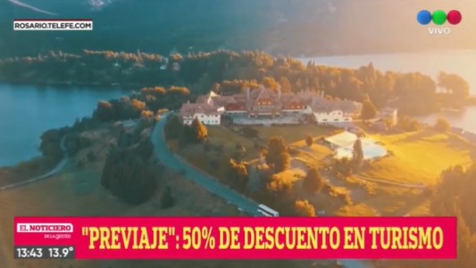 Lanzaron una nueva edición del programa "Previaje" con reintegros de hasta el 50% hasta 2022