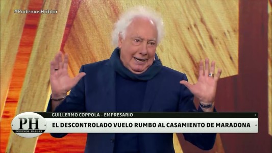 Coppola pasó por PH y contó una desopilante anécdota sobre Caniggia y Nannis