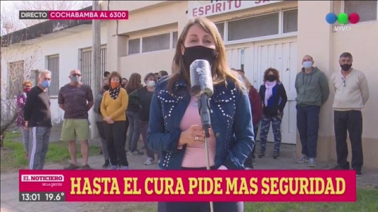 “En la parroquia nos desvalijaron todo”