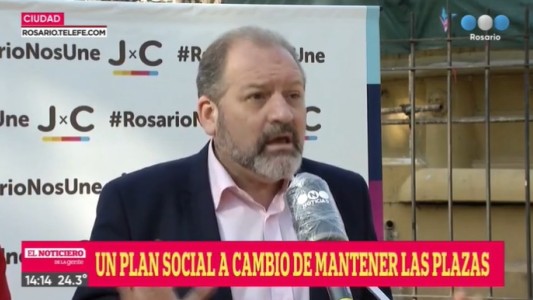 Charly Cardozo: "Vamos a poner a trabajar a todo aquel que cobre un plan social en Rosario"