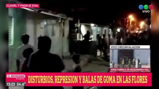 Las Flores: vecinos arremeten contra un presunto violador e intervino la policía