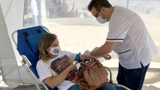 Covid-19: el Cudaio realiza estudios de anticuerpos en personas trasplantadas