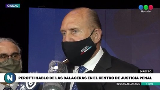 Perotti: “Hay una decisión tomada de cortar los vínculos con el delito”