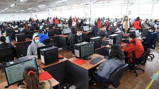 Tras un simulacro, anticiparon que la difusión de datos podría demorarse más de lo esperado