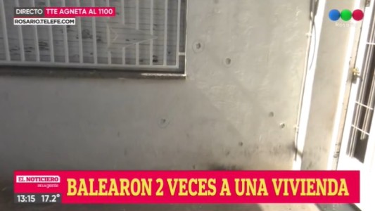 Balearon dos veces una casa y un tiro casi impacta sobre un menor de 15 años
