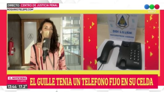 Allanaron la celda de Guille Cantero y le encontraron un teléfono de línea