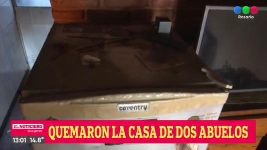 Barrio Alvear: ataque incendiario e intento de usurpación contra una casa donde viven dos jubilados
