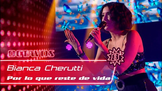 Bianca Cherutti quedó eliminada de "La Voz Argentina"