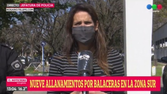 Múltiples operativos y allanamientos por balaceras