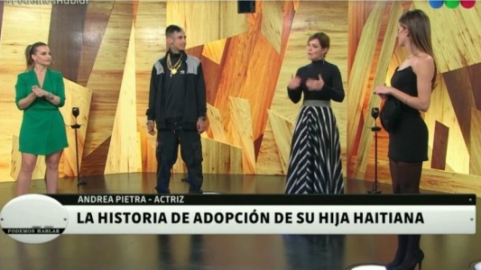 En PH: Andrea Pietra reveló una tierna anécdota durante el proceso de adopción de su hija