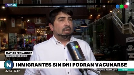 Vacunarán a extranjeros con documento precario y que aún no tengan DNI argentino