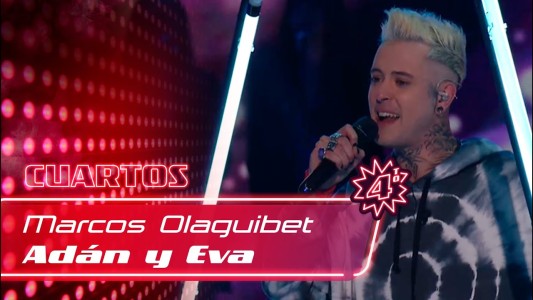 Marcos Olaguibet cantó una canción que fue un hit durante el 2018