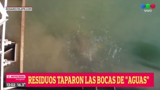 Interrumpieron el suministro de agua potable en Rosario y alrededores