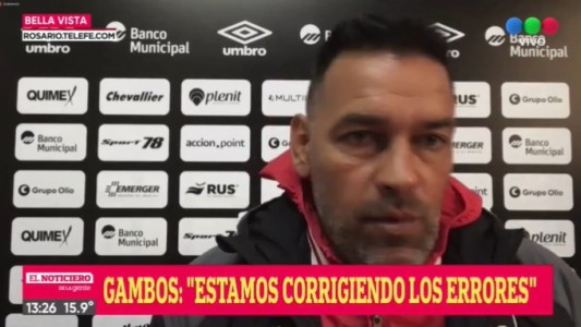 Gamboa: “Hay una armonía de trabajo, estamos todos comprometidos y convencidos”